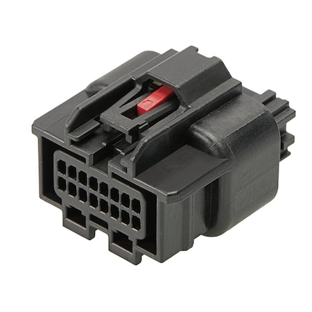 Molex Mini50 Sld Rcpt Assly 2X8 Black A/16 348948009